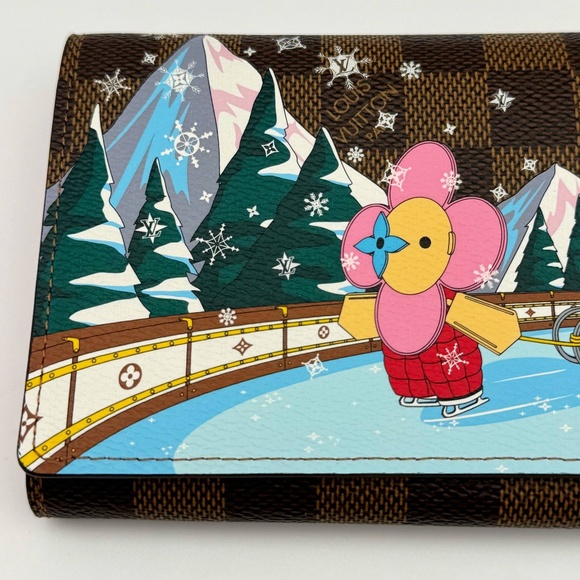 Louis Vuitton Limited Edition 2023 Christmas Vivienne Xmas Damier Ebene Pattern - Picture 11 of 12